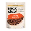 Snak Club Toffee Peanuts, Candied Peanuts with Praline Coat and