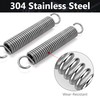 GUNGY Tension Springs with Hooks Stainless Steel Tension Spring 150