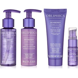Obliphica Professional Seaberry - Kit de viaje mediano a grueso