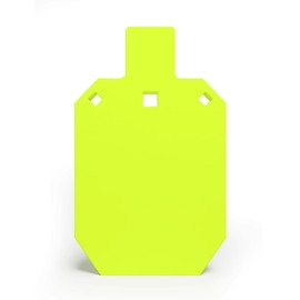 AR500 Steel Target for Shooting - 1/2" Thick Rifle Rated Metal Gong - Laser Cut High Visibility Neon Color Silhouette