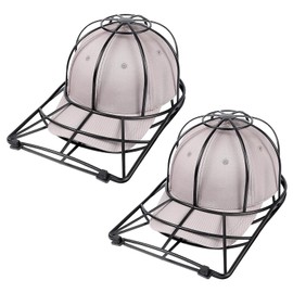 xocome Cap Buddy Cap Washer Set, Hat Cleaning Holder for the Dishwasher, Protects and Fixes Baseball Caps, Suitable for Baseball Caps with Curved or Straight Peak, Pack of 2