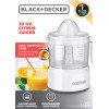 BLACK+DECKER 32oz Citrus Juicer with Self-reversing Cone White CJ650W 1