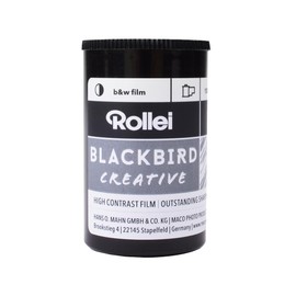 Rollei Blackbird Black and White Negative Film | 35mm | 36 Shots | ISO 64 | For Fine Detail and Vivid Contrast