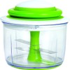 Chef'n Vegetable Chopper VeggiChop in Green/White, Stainless Steel 11.5 x