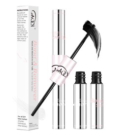 GAQQI Lash Bond and Remover 2 in 1, Waterproof Lash Cluster Glue & Lash Remover, Super Strong Eyelash Glue 72h+, Fast Removal No Residue