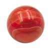 Pandiui23 Natural Polished Red Agate Ball, Polished Crystal with Energy
