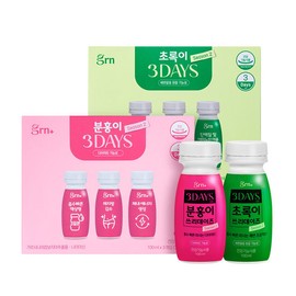 GRN Fast-absorbing liquid diet Three Days Pink & Green 1+1 (Select 1) - Three Days Pink 1+1 / 흡수빠른 액상형 다이어트 쓰리데이즈 분홍이 초록이 1+1 (택1) - 쓰리데이즈 분홍이 1+1