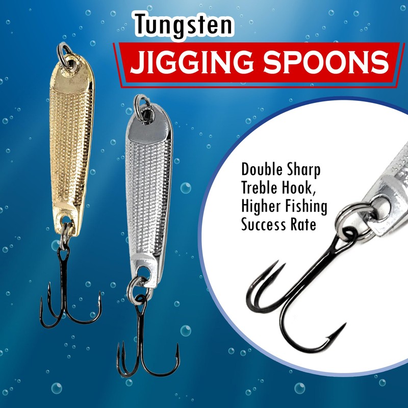 Reaction Tackle Jigging Spoon - 1.5 oz - Gold