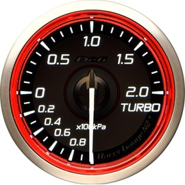Nippon Seiki DF19102 Defi Meter [Racer Gauge N2+ RED] 52φ Turbometer