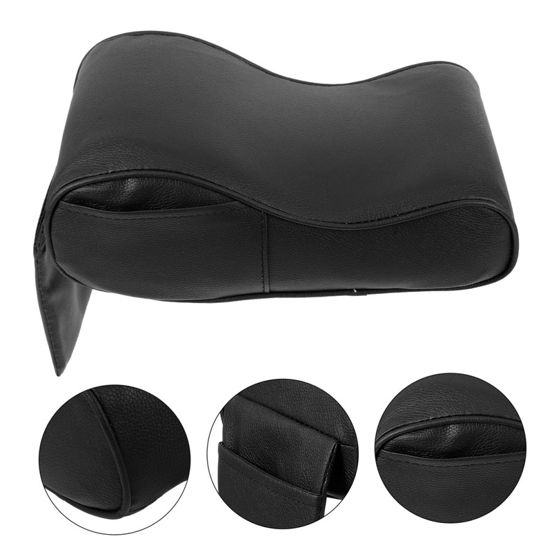 Alipis Armrest Box Pad with Pockets Memory Car Arm Rest