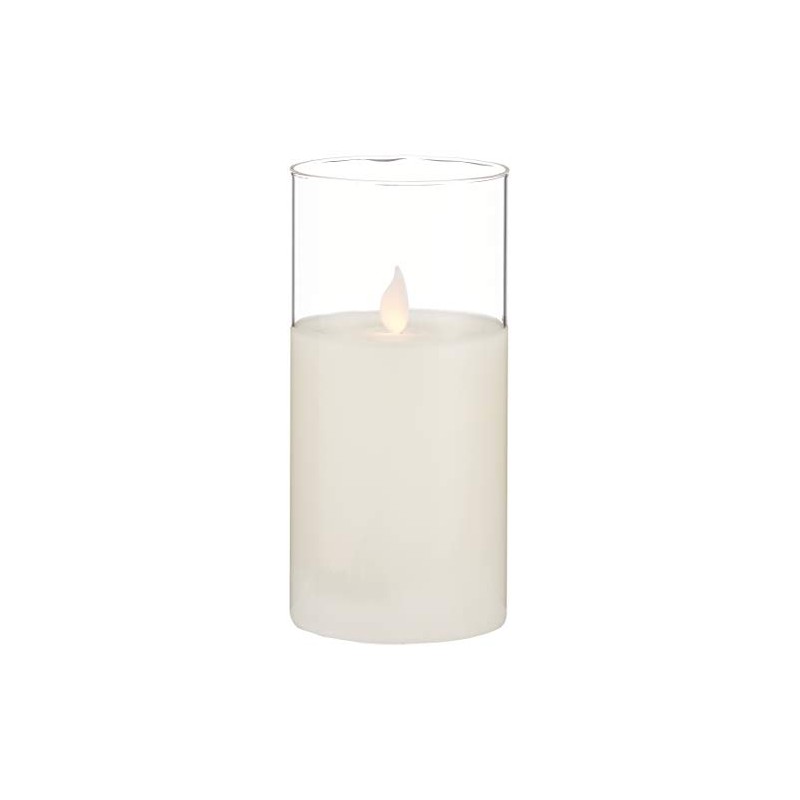 Best Season M-Twinkle LED Lantern Glass White