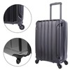 Eruceky Pack of 2 Suitcase Wheels Replacement Wheels, Rubber Mute