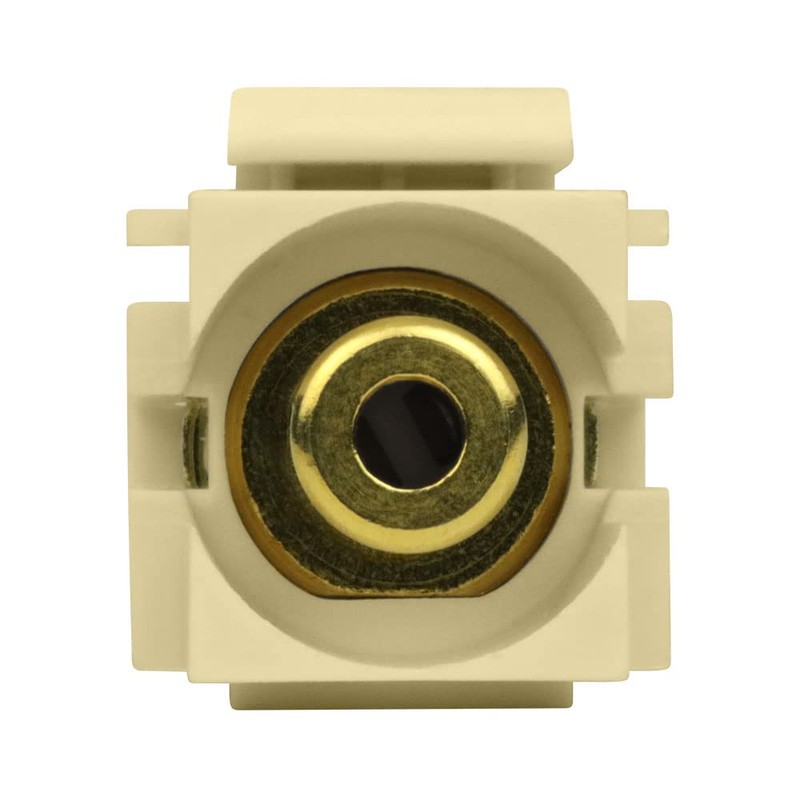 3.5mm Stereo Keystone Insert, Ivory