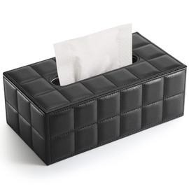 GORESE Tissue Box Leather Tissue Dispenser