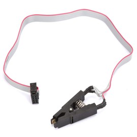 Yctze Test Clip, SOIC8 SOP8 Flash Chip IC Test Clip Programming Socket Adapter Board Cable
