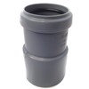 FLOPLAST 50mm x 40mm Grey Pushfit Waste Pipe Reducer
