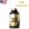 Taurine 1000mg | 400 Capsules | High-Potency - Free Form