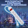 EGTMA Multi Contactos De 6 Puertos Conexión Versátil
