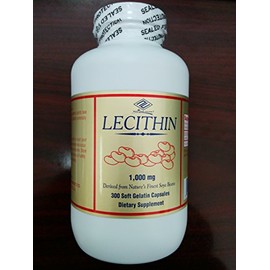 Lecithin (1000 Mg, 300 Softgels)