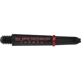 Harrows Supergrip Carbon Shafts - 5 sets (15) (Short, Black/Red)