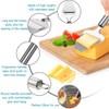 Stainless Steel Cheese Slicer to Produce Thin and Even Slices,