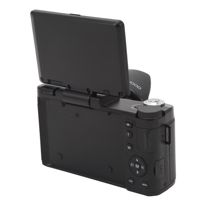 48MP 4K HD Digital Camera, 3-Inch Flip Screen With Auto