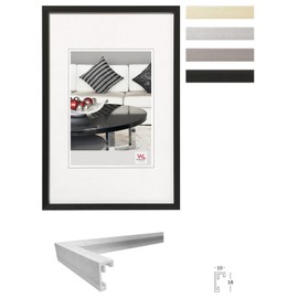 walther design AJ520D Chair Aluminium Picture Frame, 10 x 15 cm, Steel