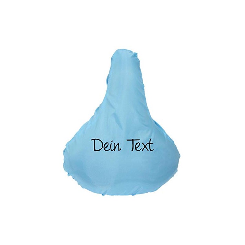 Shirtinstyle Premium Protective Cover Saddle Protector with Your Desired Text,