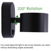 Homdec12V RV LED Bedside Reading Light with Switch, 350° Rotatable