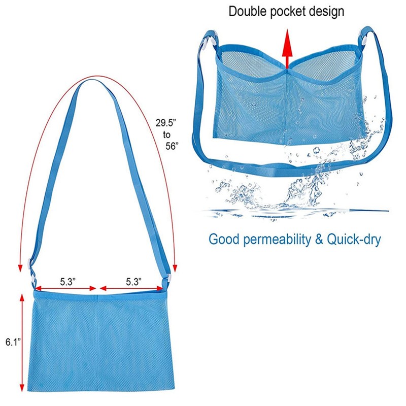 Mastectomy Drainage Bag, Mastectomy Drainage Holder, Soft, Adjustable, Reusable Breast