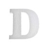 Homeford Craft EPS Foam Letter Cut Out "D", 4-3/4-Inch, 12-Count
