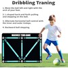 Soccer Training Mat,Football Footstep Training Mat, Agility Footstep Training Mat,