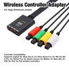 BT Wireless Handle Converter Controller Adapter for Dreamcast Console, 4
