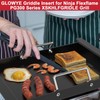 Griddle Plate for Ninja FlexFlame PG300 Grills, Nonstick Half Griddle