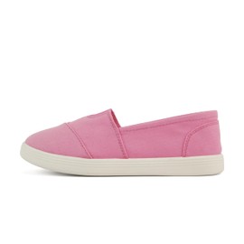 Soda Obji-2 ~ Kids/Girls Round Toe Slip-On Flat Shoes with Padded Insole (M-Pink Cot, 3)