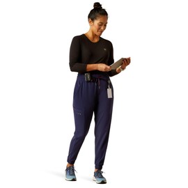 Women’s Blackwell Cargo Stretch Jogger Scrub Pant Navy