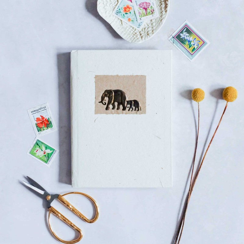 Elephant Dung Notebook | Handmade, Fair Trade & Eco Friendly