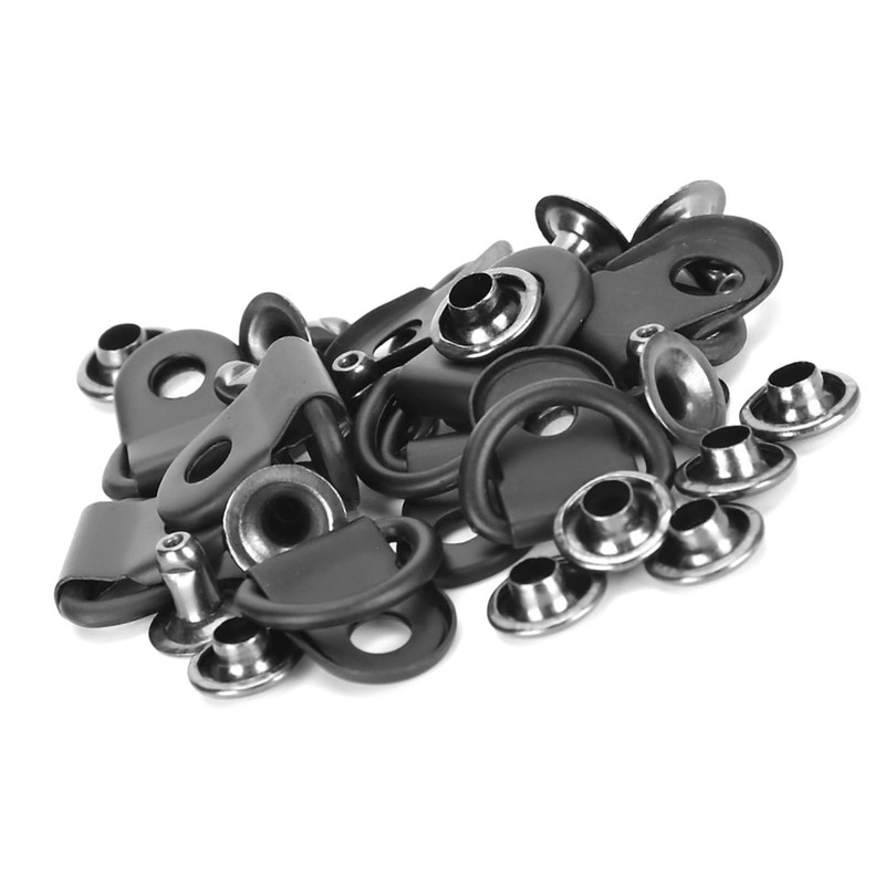 Shoelace Hook Rivet Tool 9x14mm Set of 100 Shoelace Hooks