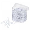 sourcing map Paper Clips Small Size 1.1 Inch Vinyl Coated