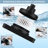 Nuodan Filtered Shower Head with Handheld Combo, High Pressure Rain