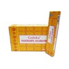 Goloka Nag Champa Agarbathi incense sticks 16 g Yellow Nagchampa