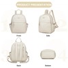 Miss Lulu Stylish PU Leather Women's Backpack, Waterproof Women's Backpack