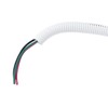 Gardner Bender FLX-5008W, inch x 8 ft, White Split Flex