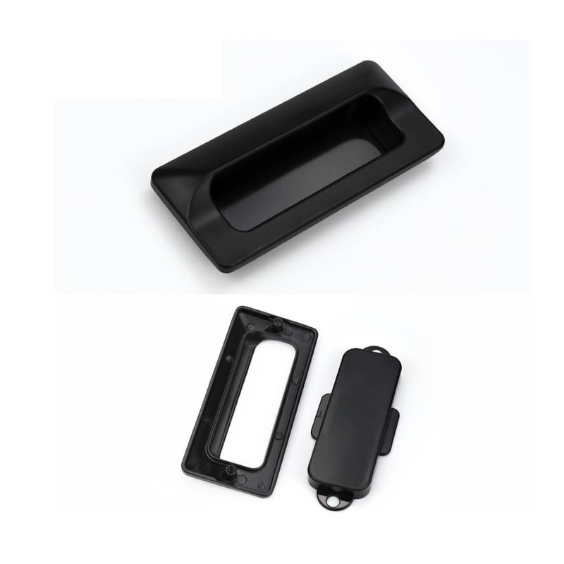KVSXUIDU zinc Alloy Embedded Handle, 110mm/4.33 "Embedded Installation, Suitable for