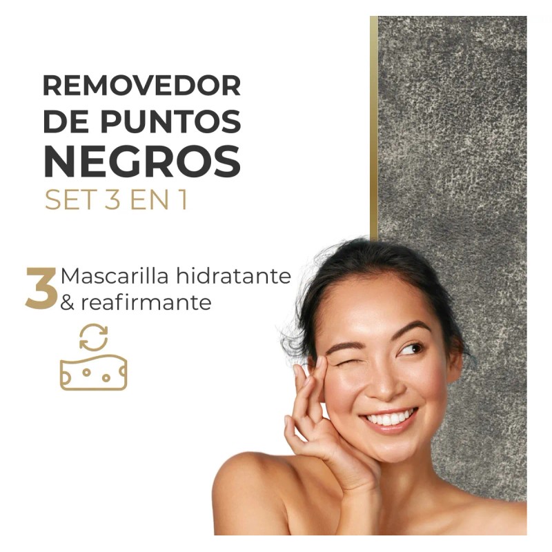 Mascarilla Pasos Removedora Puntos Negros