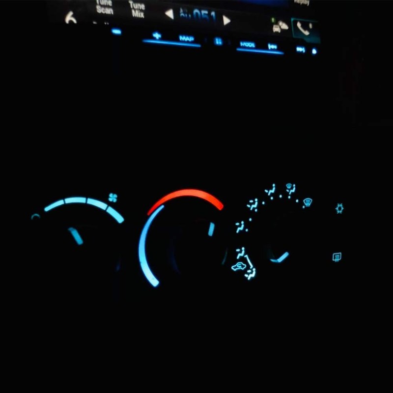 SMD AC Climate Heater Control LED Light Bulbs Kit Replacement