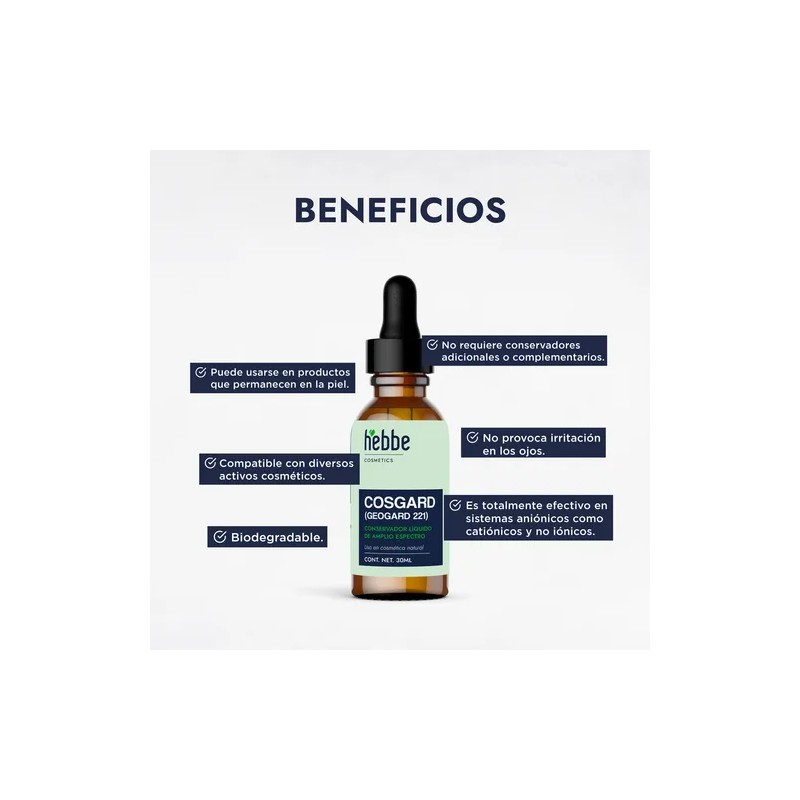 Hebbe Cosgard Geogard 221 conservador natural 30 ml | preserva