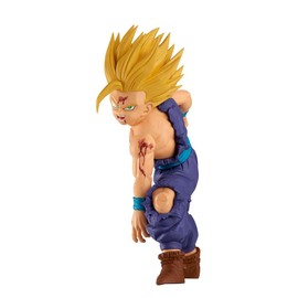 Banpresto Gohan Super Saiyan Vs Cell Dragon Ball Z Match Makers 10 cm BP28683P Multicolour Collectible Figure Ideal for Anime Fans