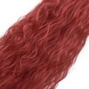 TESS Ponytail Extensions, 80 cm, Red, Corn Wave Braid Hair
