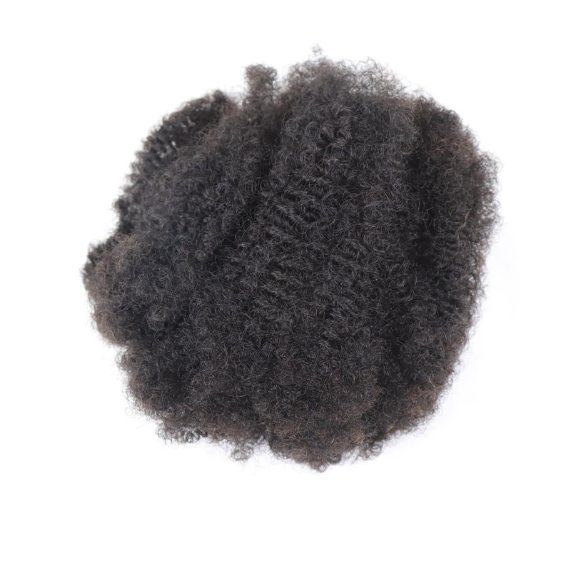 Afro Kinkys Bulk 100% Human Hair 50g/Bundle Colored Afro Kinky